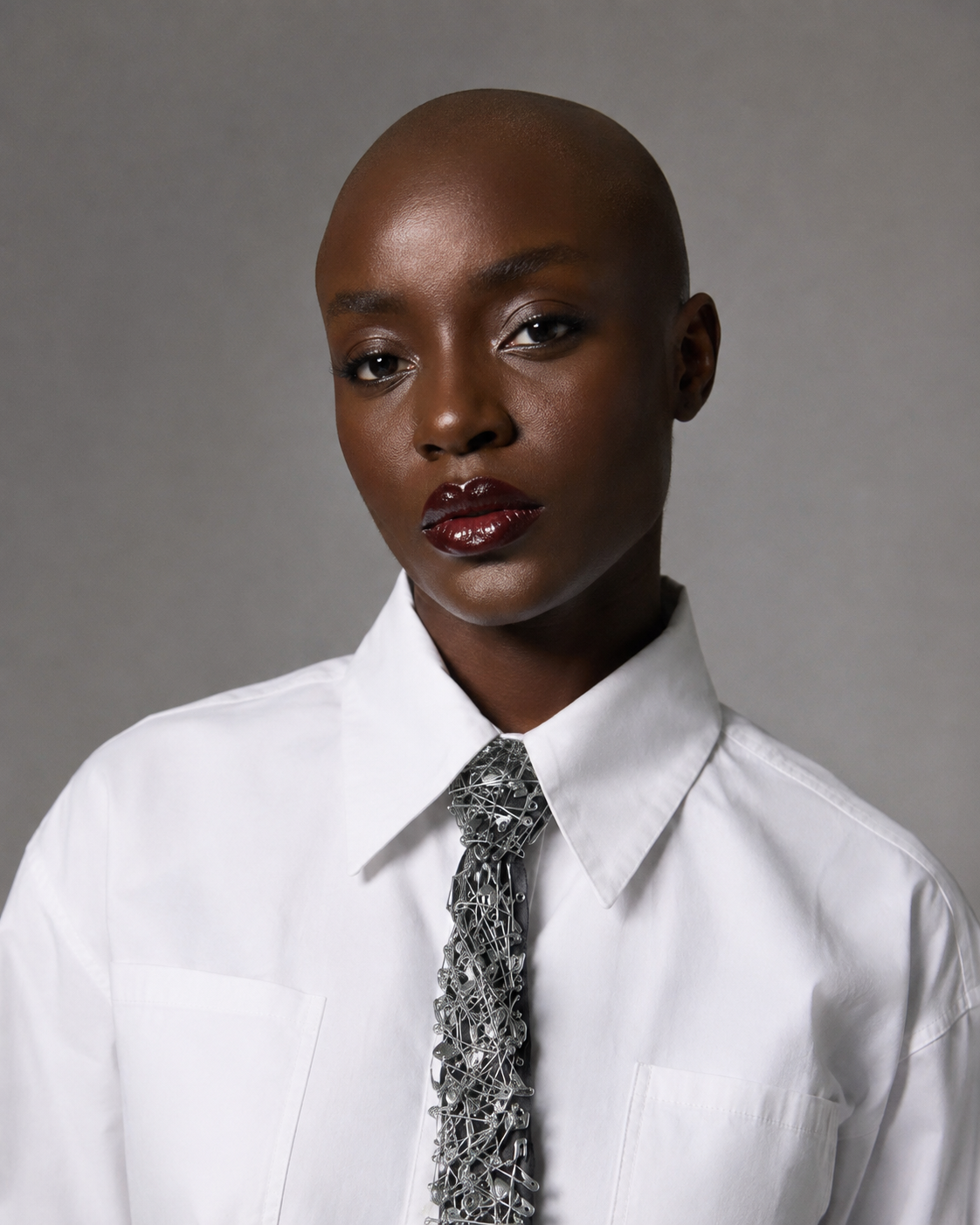 Black Pin Tie