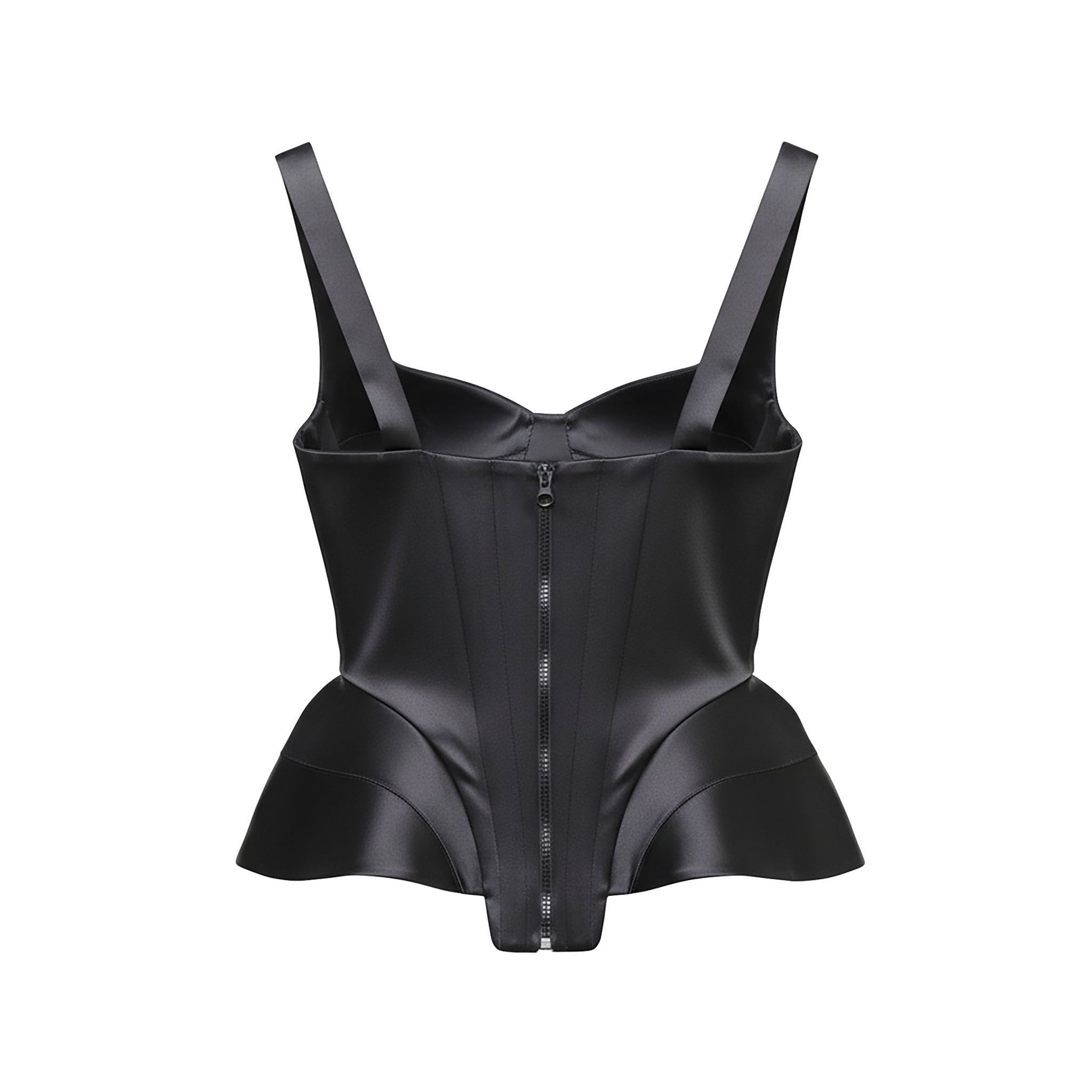 Black Sculpted Corset