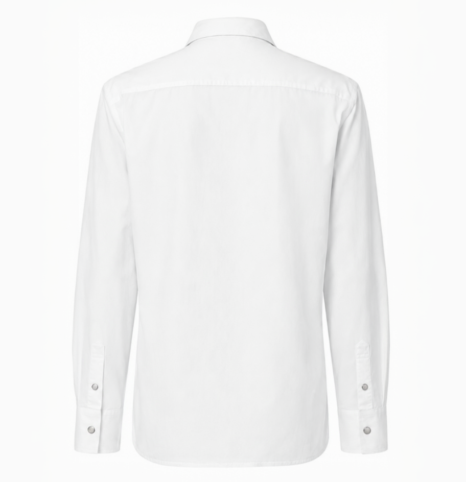 White shirt with shoulders