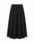 Black Pleated Culottes