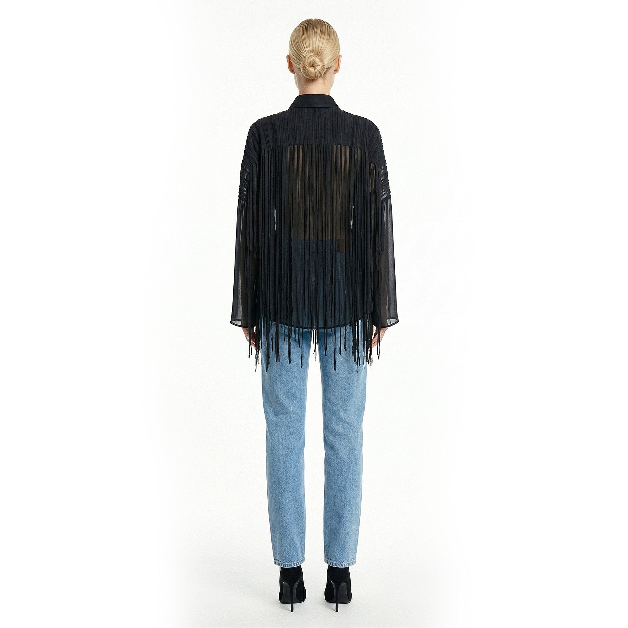 Fringe Black Shirt