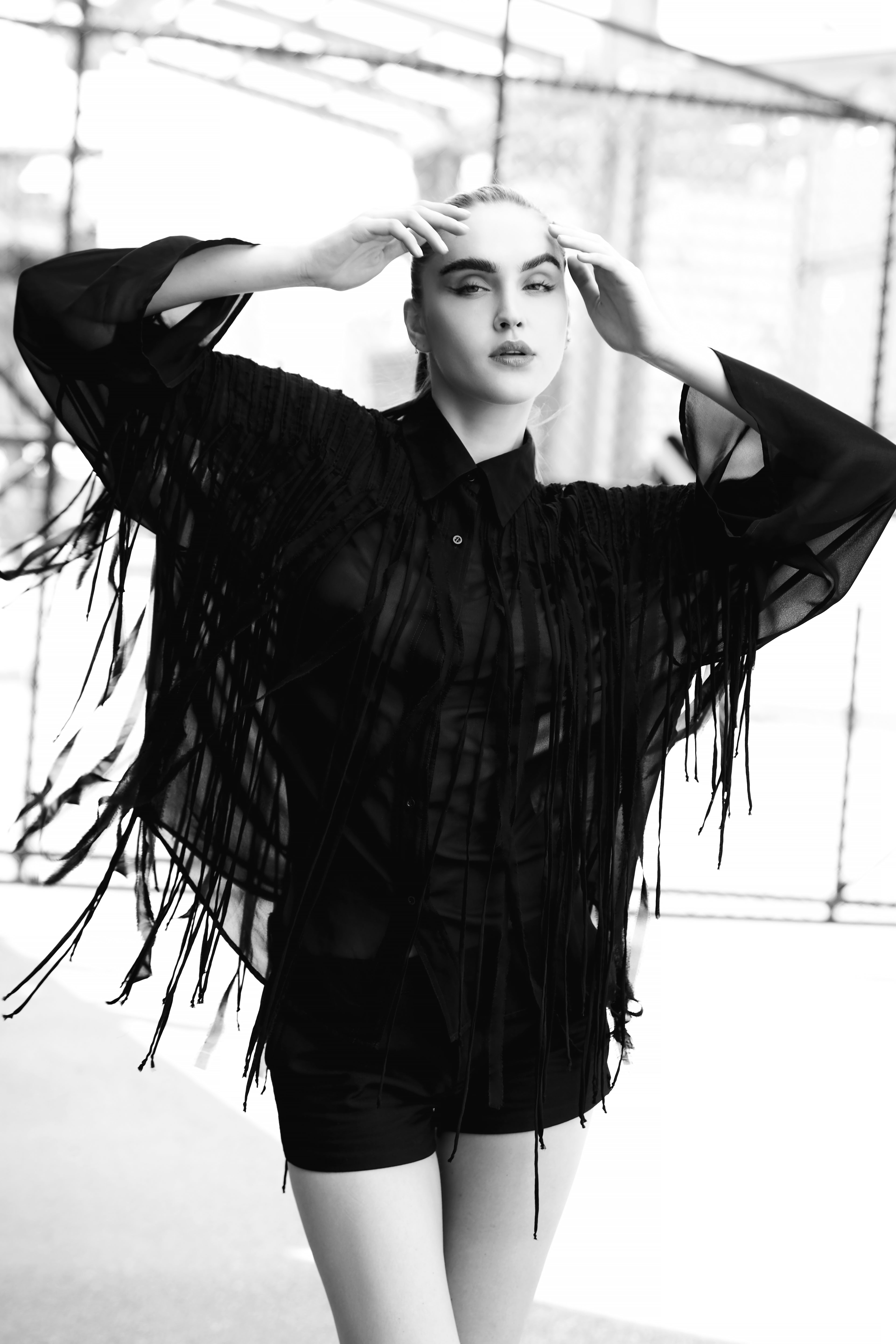Fringe Black Shirt